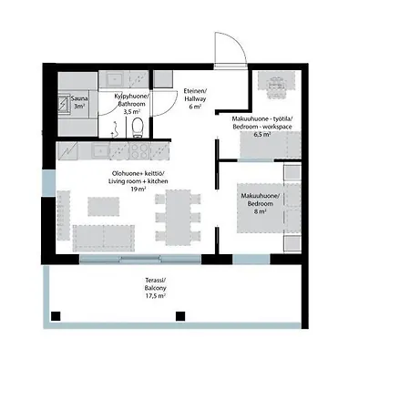 塔克spa公寓式酒店 公寓式酒店 4*